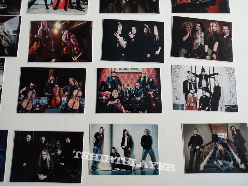 Arch Enemy  set of 20 stickers/ photo cards  new 5.5 x7.5 cm  