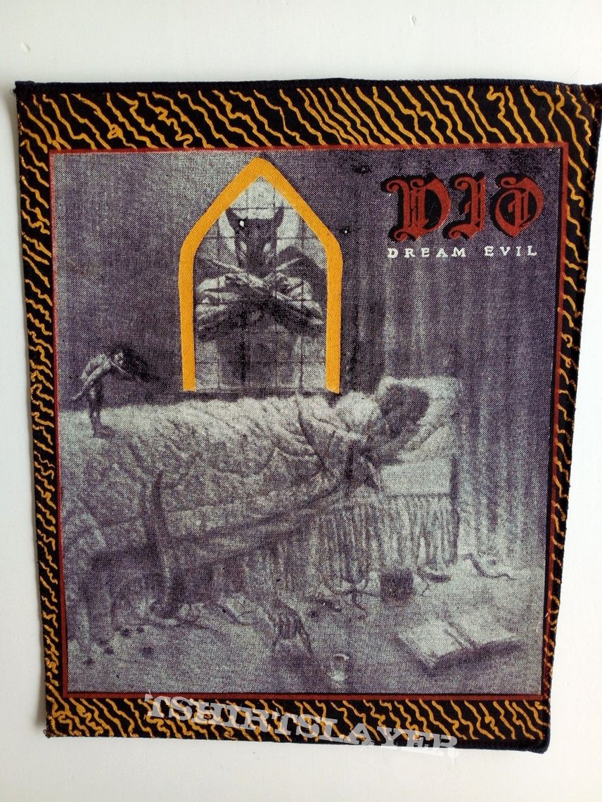 DIO   dream evil 1987 backpatch bp331--- 38x31x29 patch 