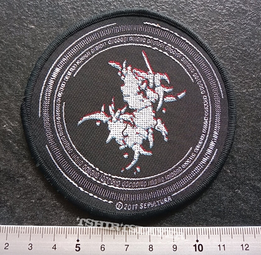 Sepultura official 2017 patch 10