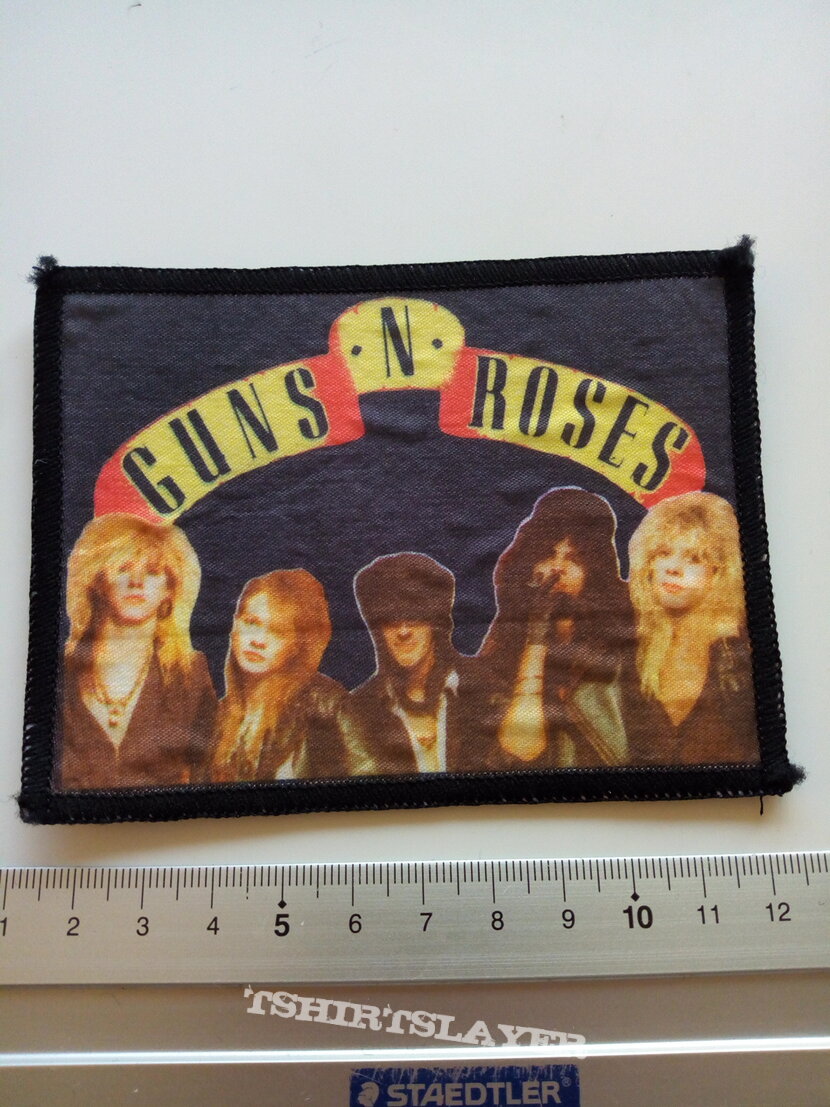 Guns N&#039; Roses old 80&#039;s printed patch 33