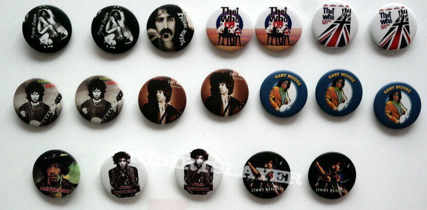 new buttons Gary moore 3.1 cm  bu21