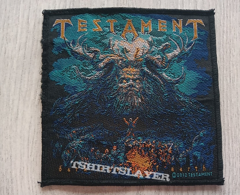 Testament dark root of earth 2012 patch used830