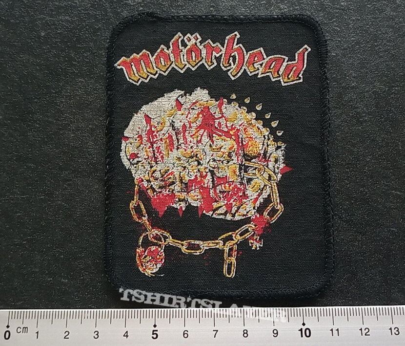 Motörhead    iron fist    1982  patch 18   8 x 10 cm