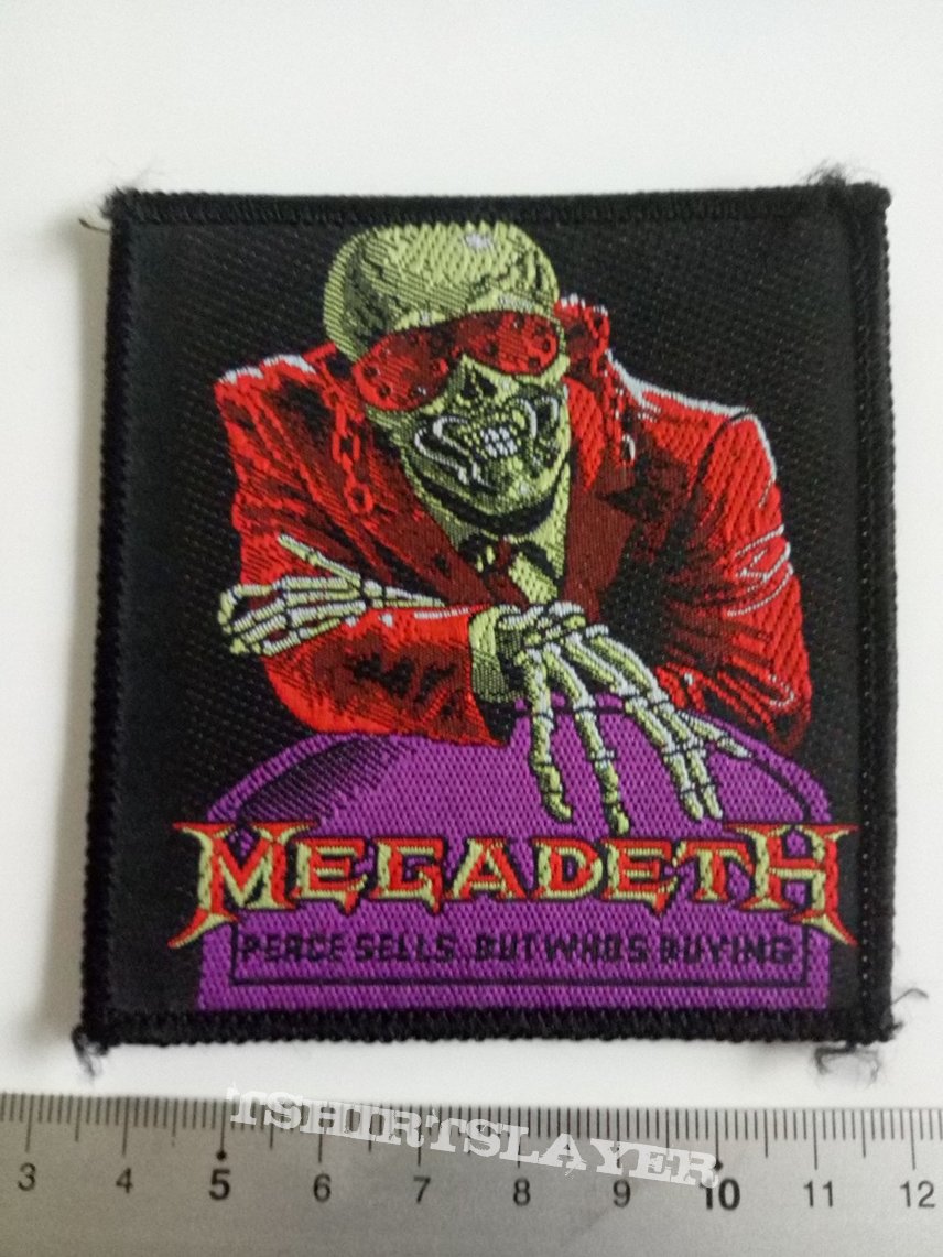 Megadeth peace sells ...vintage 1986 patch81 