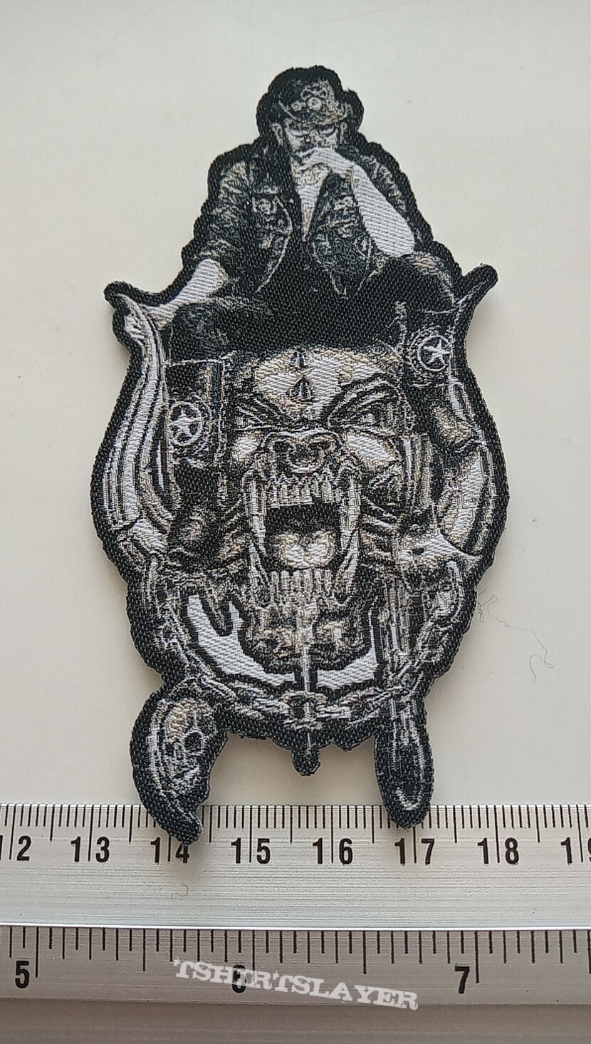 Motörhead   Lemmy very nice shaped patch 169 new 5.5x 10 cm