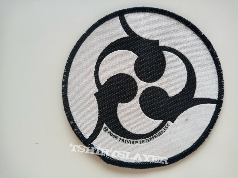  Trivium 2006 logo patch t241 ---9.5 cm
