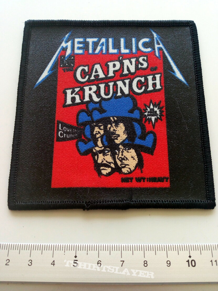 Metallica  cap&#039;ns krunch patch 191
