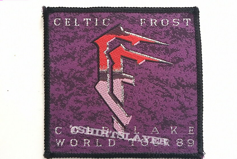 Celtic Frost cold lake world tour &#039;89 patch