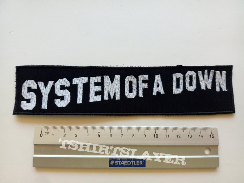 System Of A Down  strip patch s98 size 4. x 19.5 cm