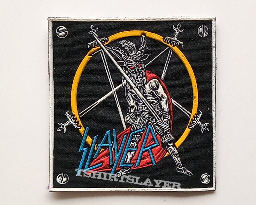 Slayer show no mercy  old rubber patch rp10