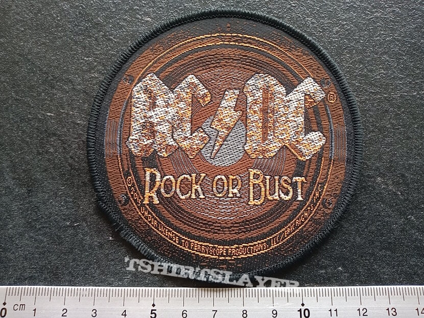 AC/DC rock or burst patch 41 