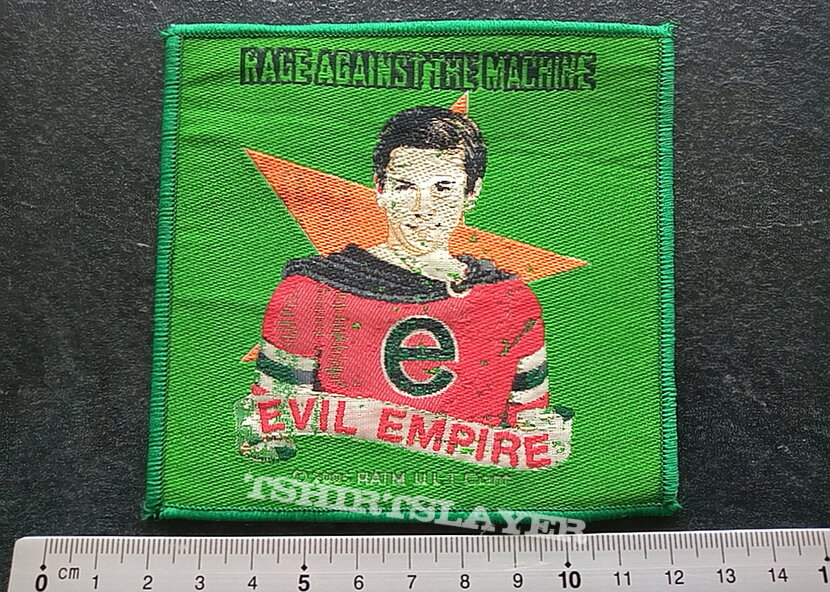 Rage Against The Machine official 2005 evil empire patch r32