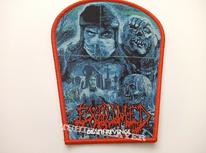 Exhumed  death revenge patch e20  red border