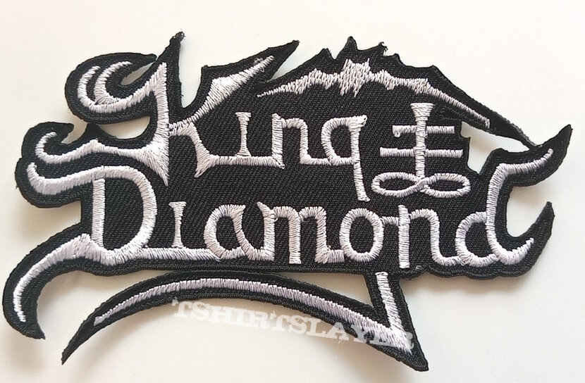 King Diamond shaped logo patch k26