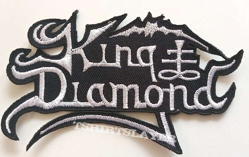 King Diamond shaped logo patch k26