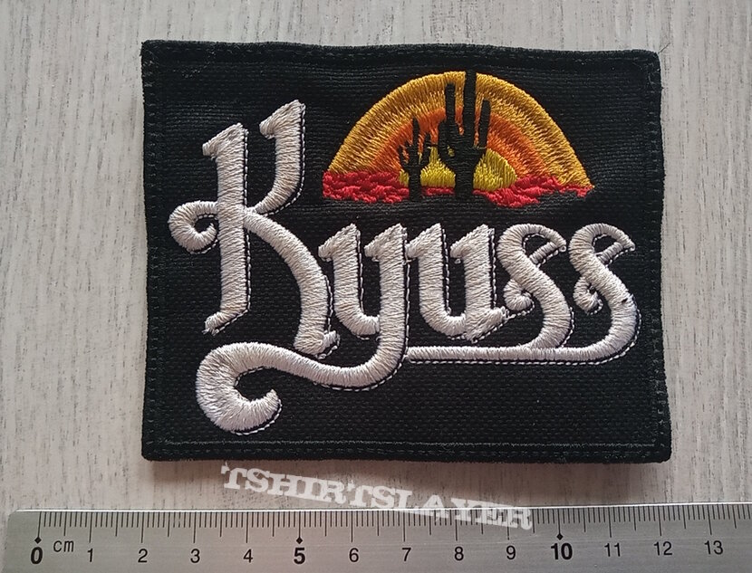 Kyuss logo patch used834