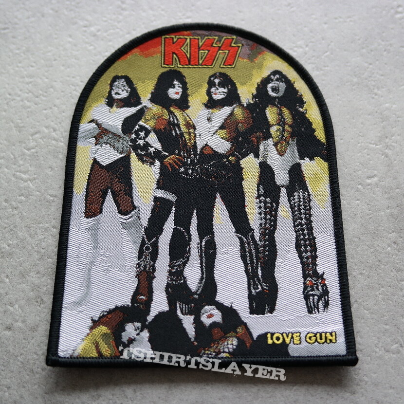 Kiss love gun ltd edition patch 35 --- 9 x 12 cm