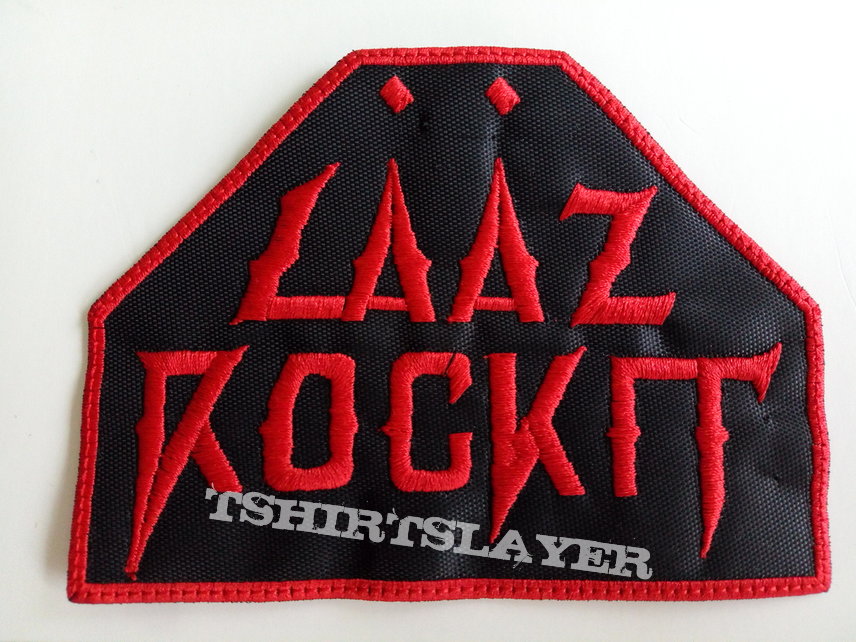 Laaz Rockit shaped patch l82 -- 8,5 x 11 cm