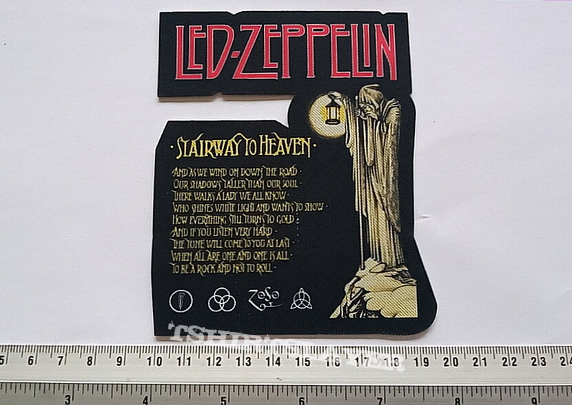 Led Zeppelin stairway to heaven patch 30