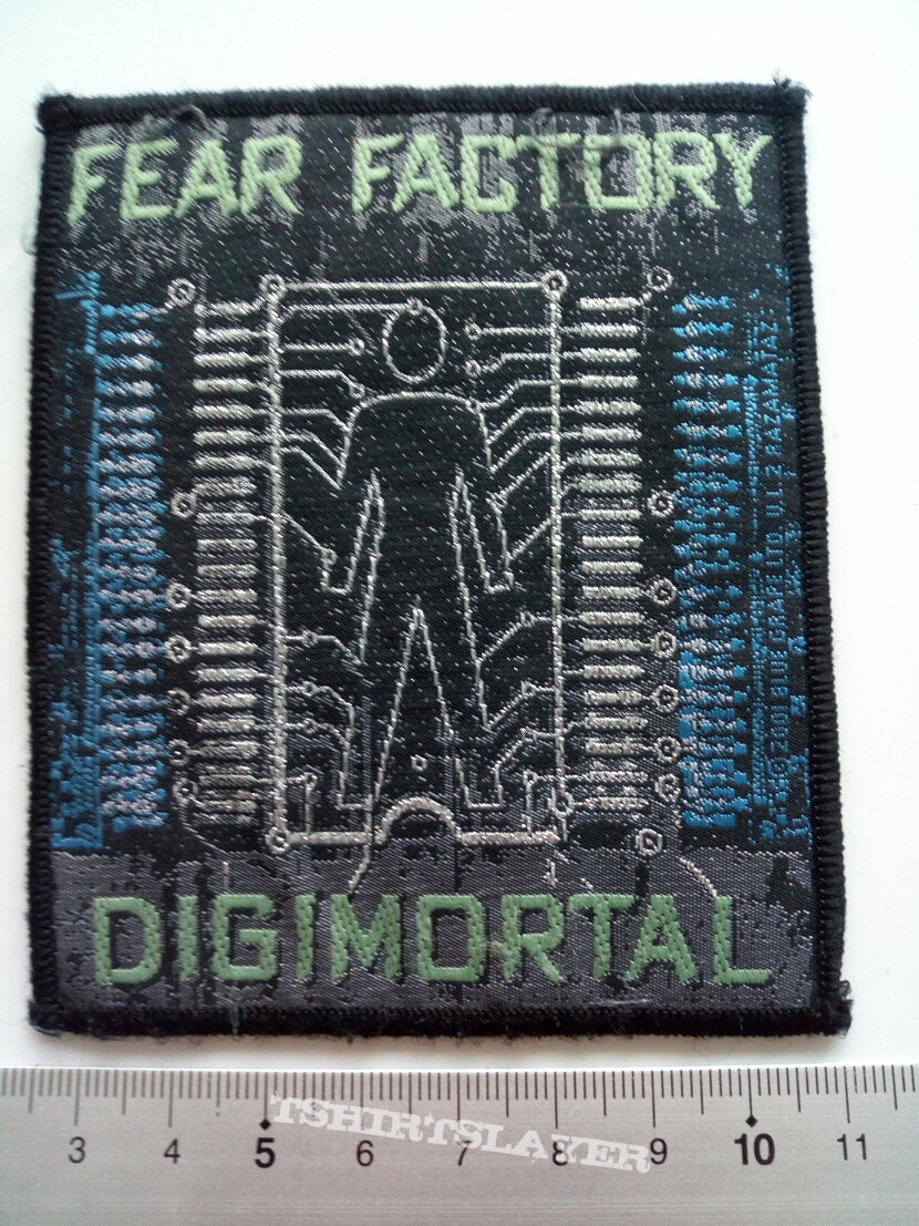 Fear Factory Digimortal official 2001  patch  used729