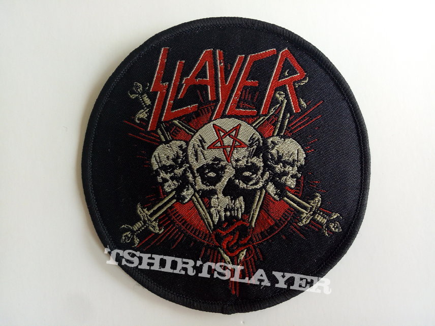 Slayer    Demonic Admat  round patch 46 size 10cm