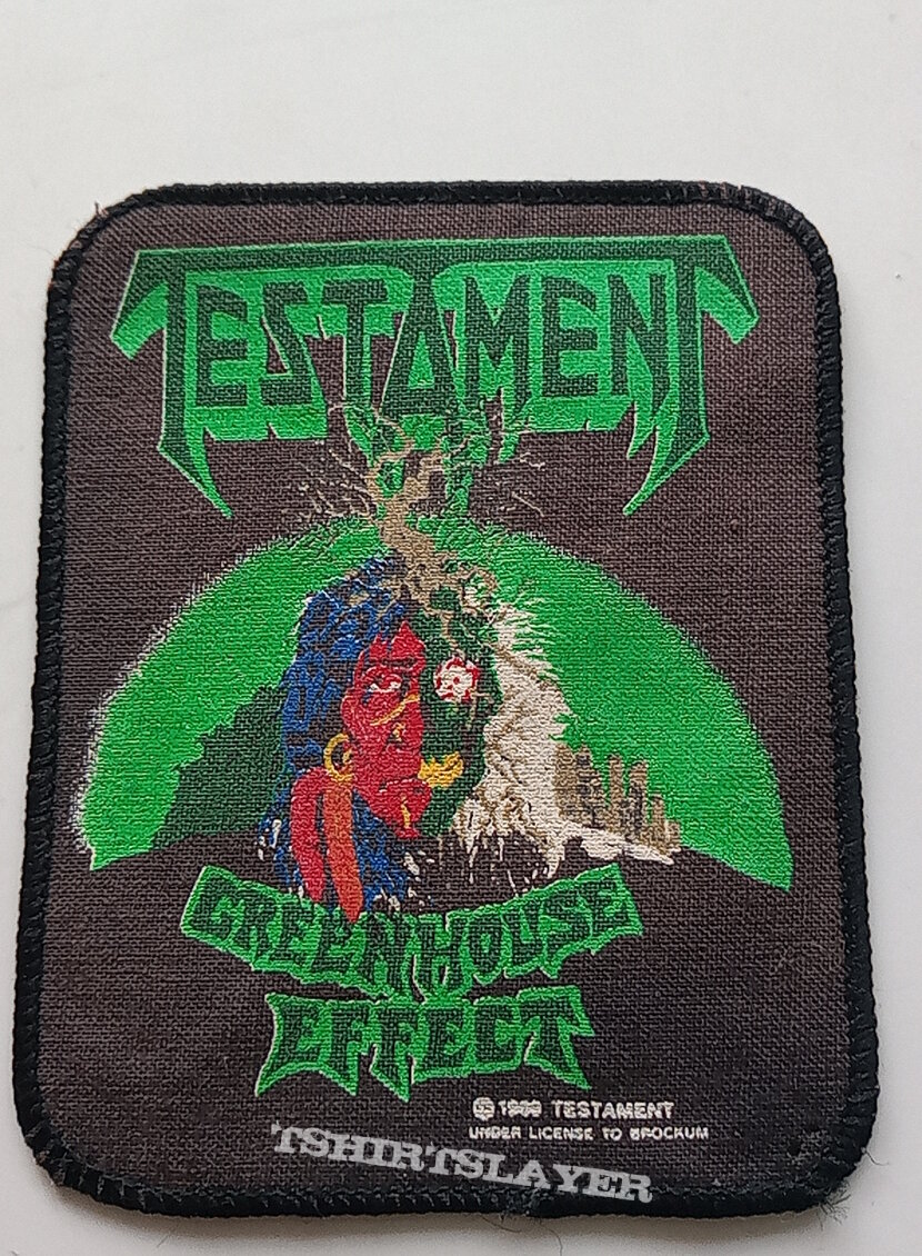 Testament official 1989 greenhouse effect t221