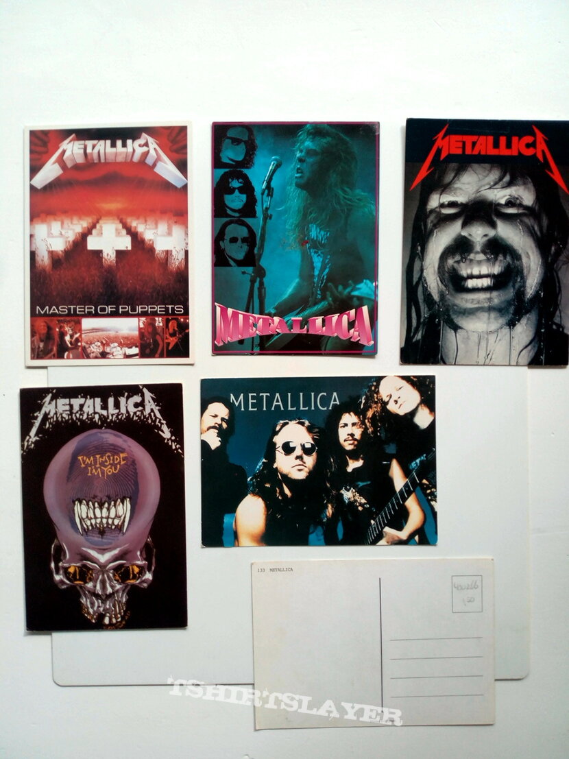 Metallica  old official postcards 10 x 15 cm  no6