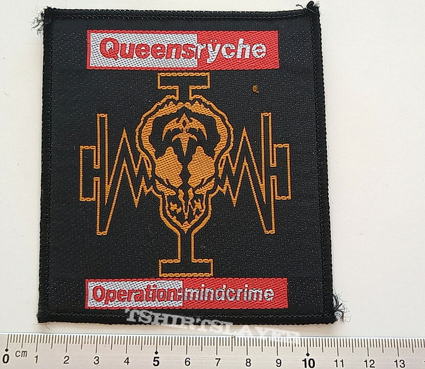 Queensryche original 1988 Operation mindcrime patch q55