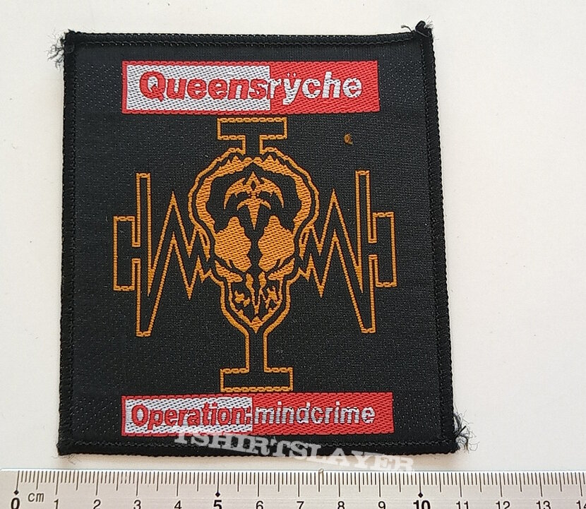 Queensryche original 1988 Operation mindcrime patch q55