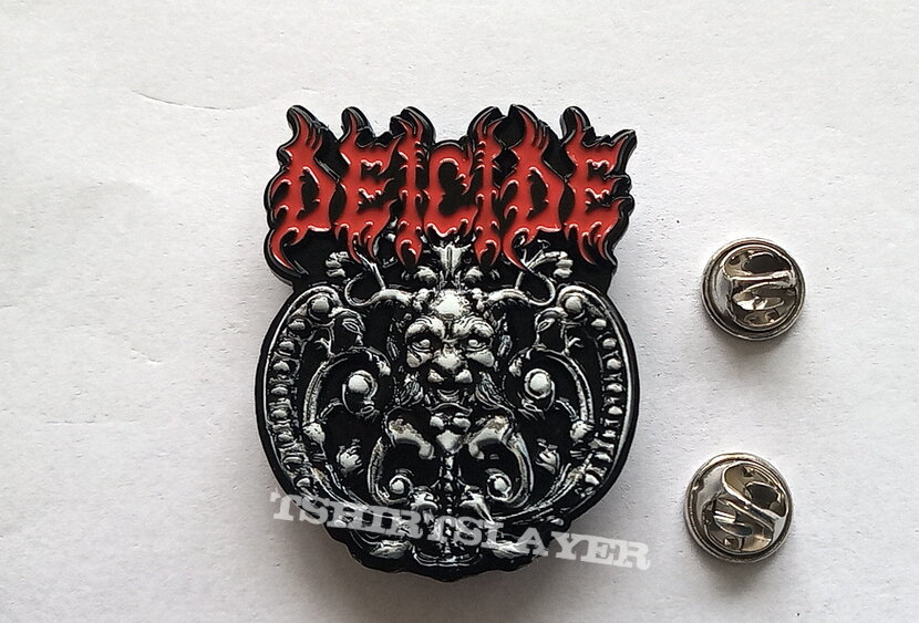Deicide new 3d pin badge Deicide n3