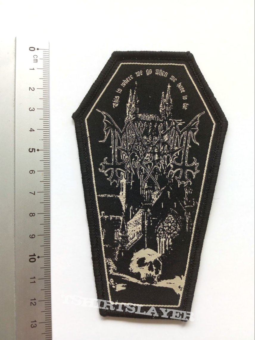 Mayhem coffin patch this is where .....   patch m229