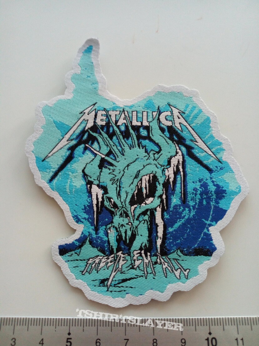 Metallica  shaped freezer em all patch 17