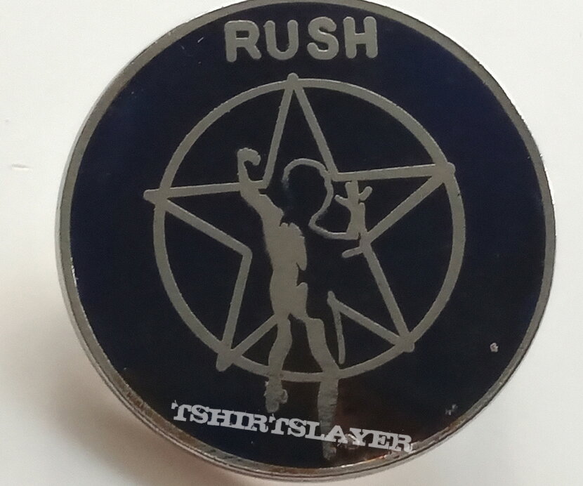 Rush old pin badge n5