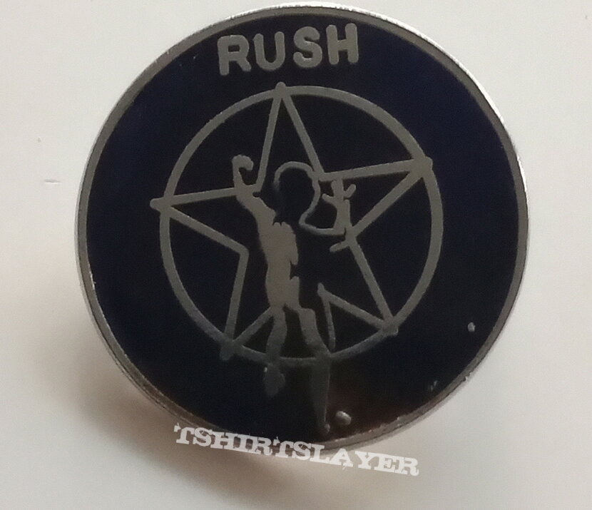 Rush old pin badge n5