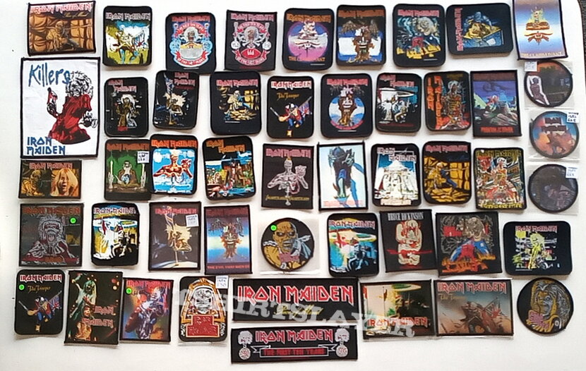 Iron Maiden  various old patches