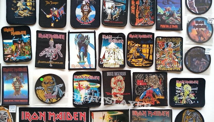 Iron Maiden  various old patches