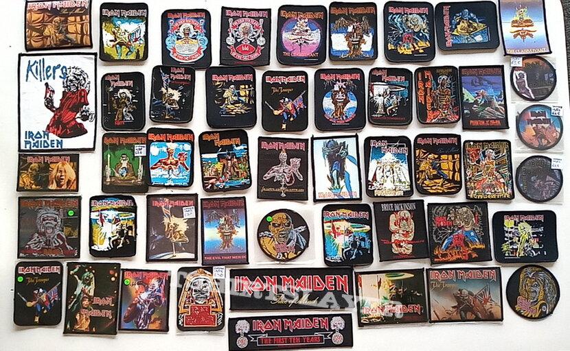 Iron Maiden  various old patches