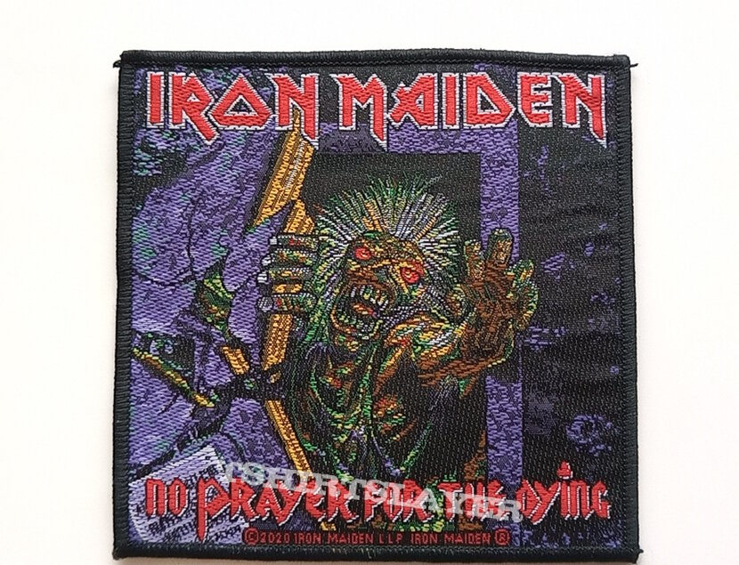 Iron Maiden no prayer for the dying patch 219