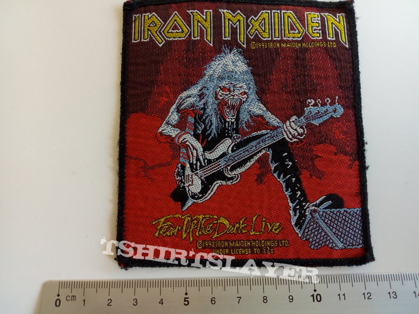 Iron Maiden fear of the dark 1993 patch used540