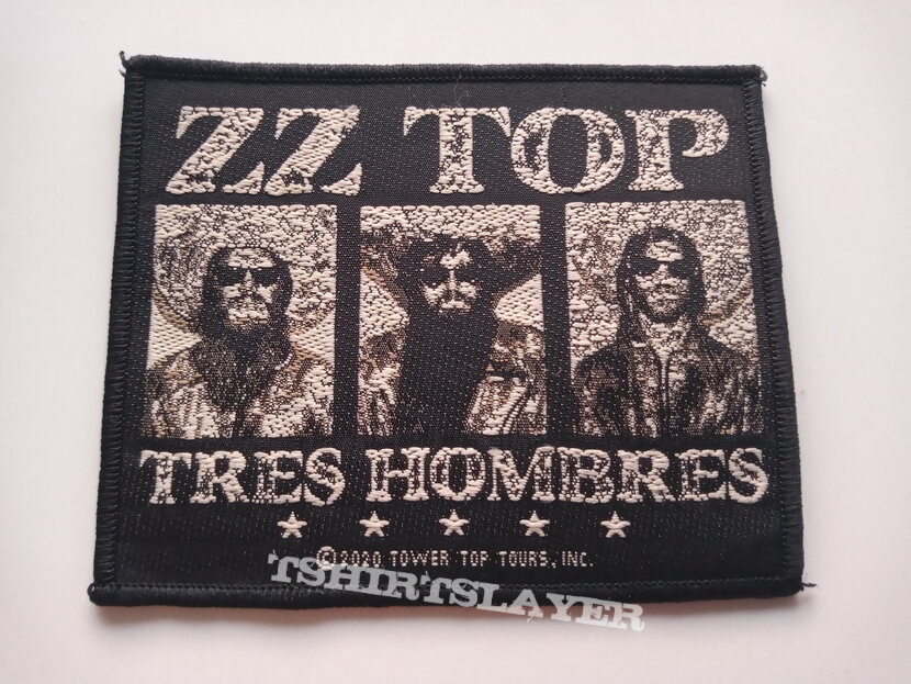 ZZ Top Tres Hombres official 2020 patch z8