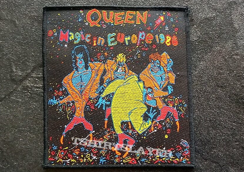 Queen magic in Europe tour 1986 patch q35 Queen magic in Europe tour 1986 patch q35