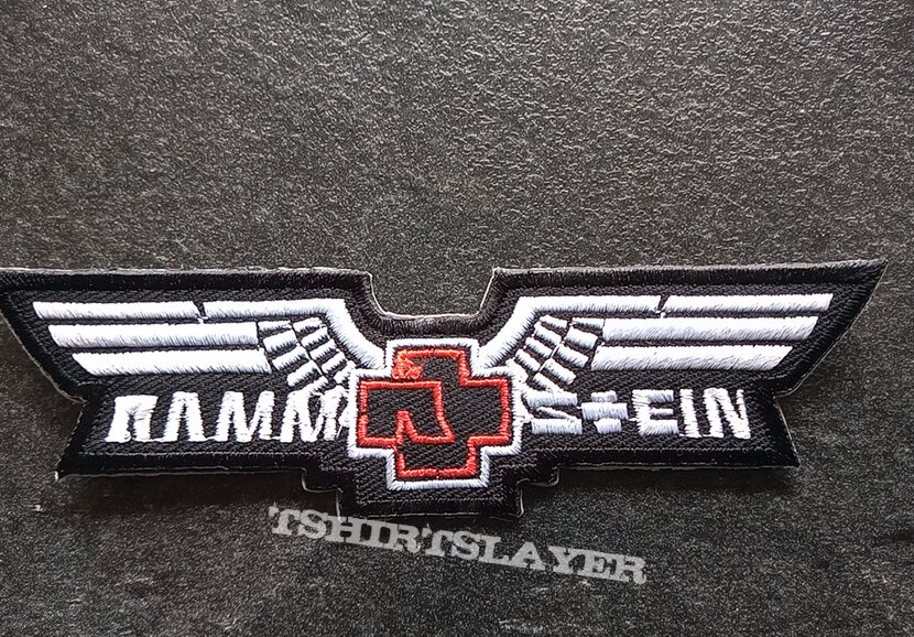Rammstein shaped logo patch41
