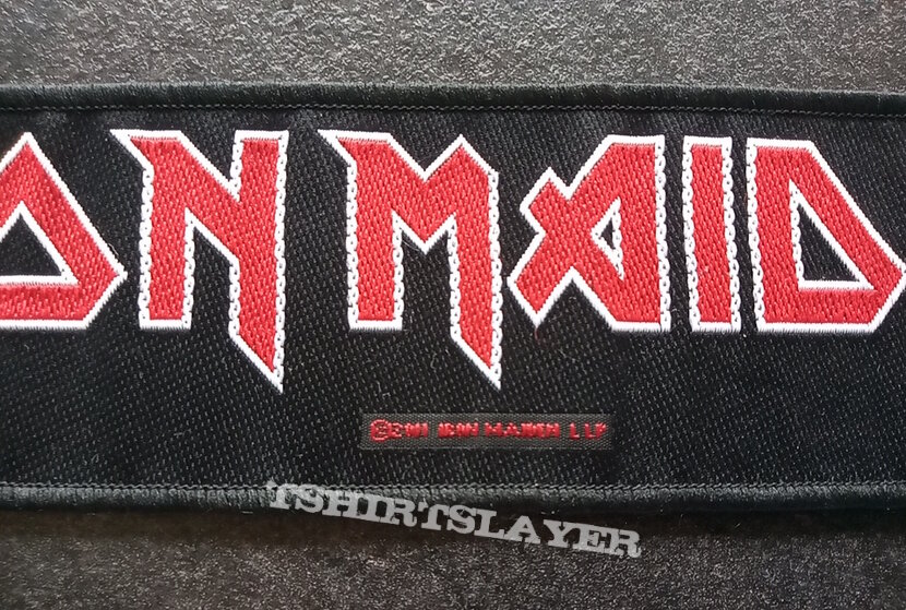 Iron Maiden 2011 strip patch  294 size 4.5 x 19 cm ---