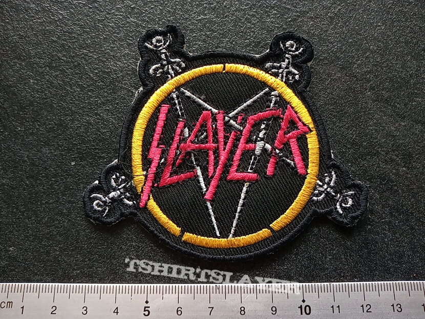 Slayer shaped patch 70