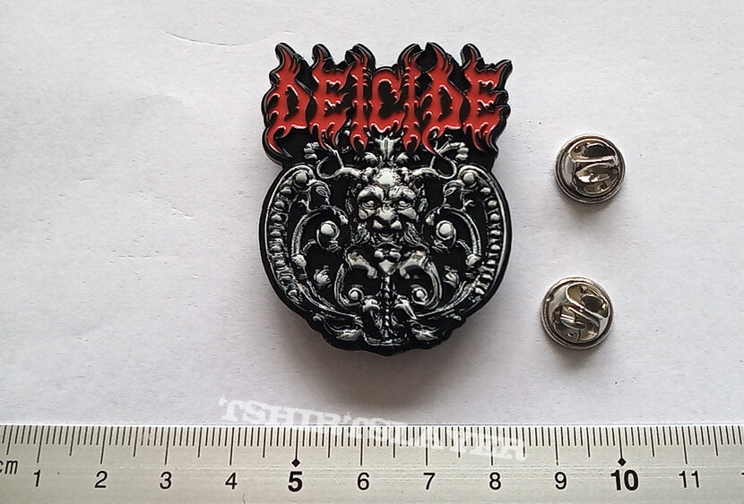 Deicide new 3d pin badge Deicide n3