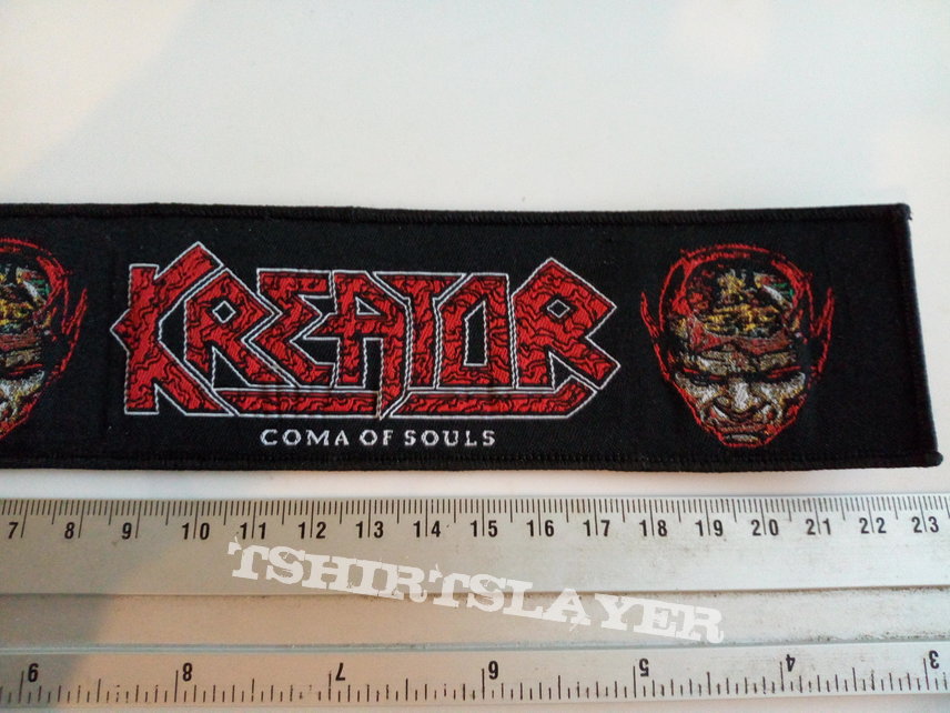 Kreator coma of souls strip patch k66 5 X 19.5 cm 