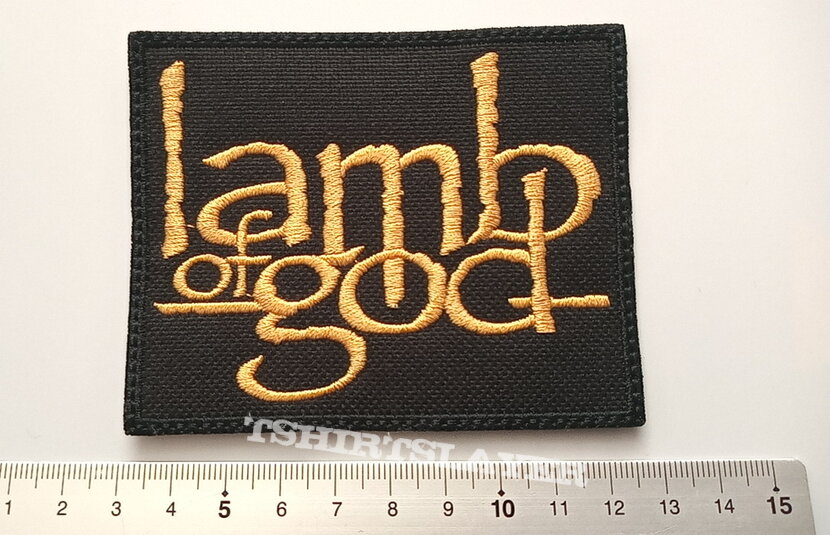 Lamb Of God  logo patch L67