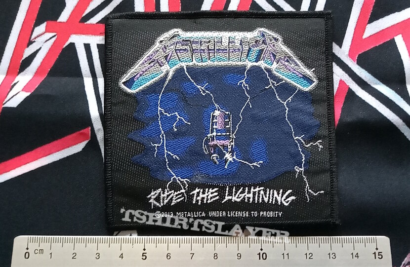 Metallica ride the lightning 2013 patch15