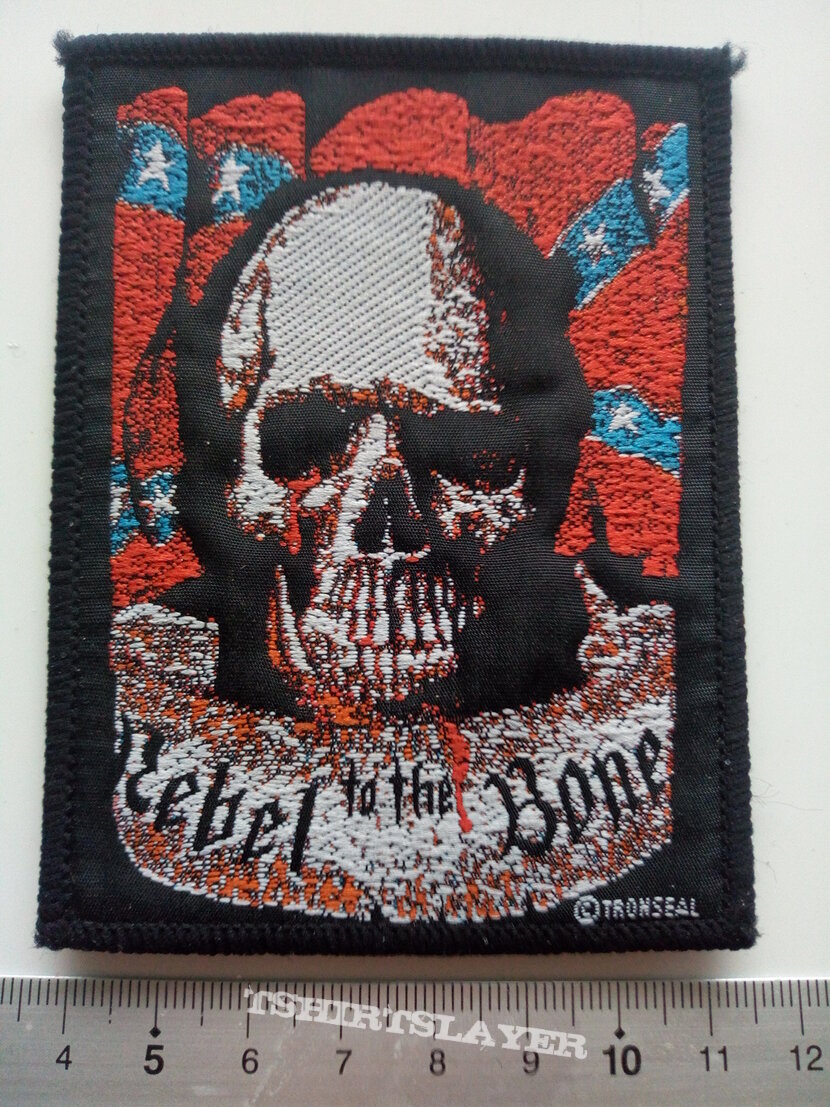 Various rebel to the bone patch official 80&#039;s nieuw rock biker usa var47