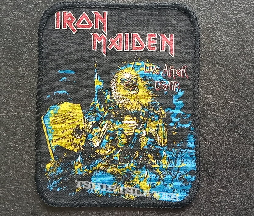 iron maiden  live after death 1985  patch   364